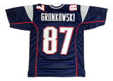 Rob Gronkowski New England Blue Football Jersey