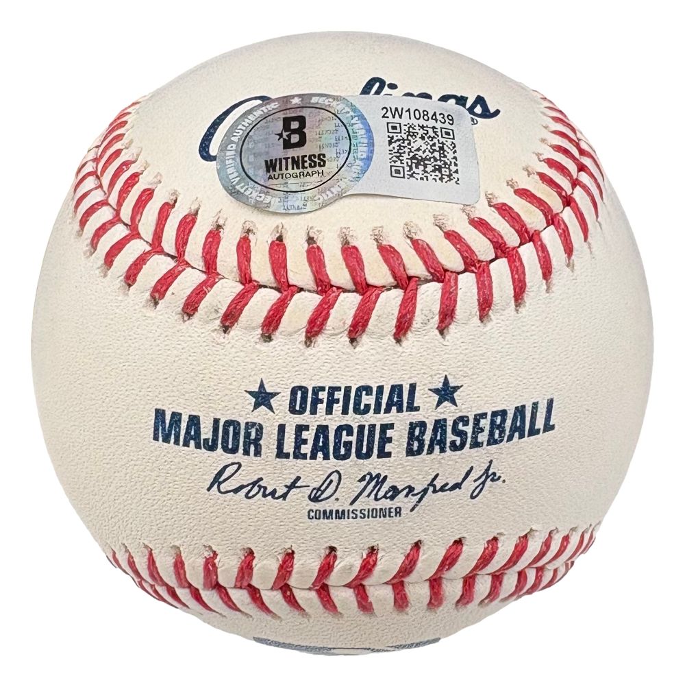 Gunnar Henderson Baltimore Orioles Signed Official MLB Baseball 23 AL ROY BAS