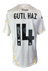 Guti Hernandez Signed Real Madrid Adidas Soccer Jersey BAS