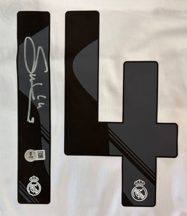 Guti Hernandez Signed Real Madrid Adidas Soccer Jersey BAS