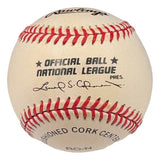 Hank Aaron Milwaukee Braves Signed Official NL Baseball Grad LOA