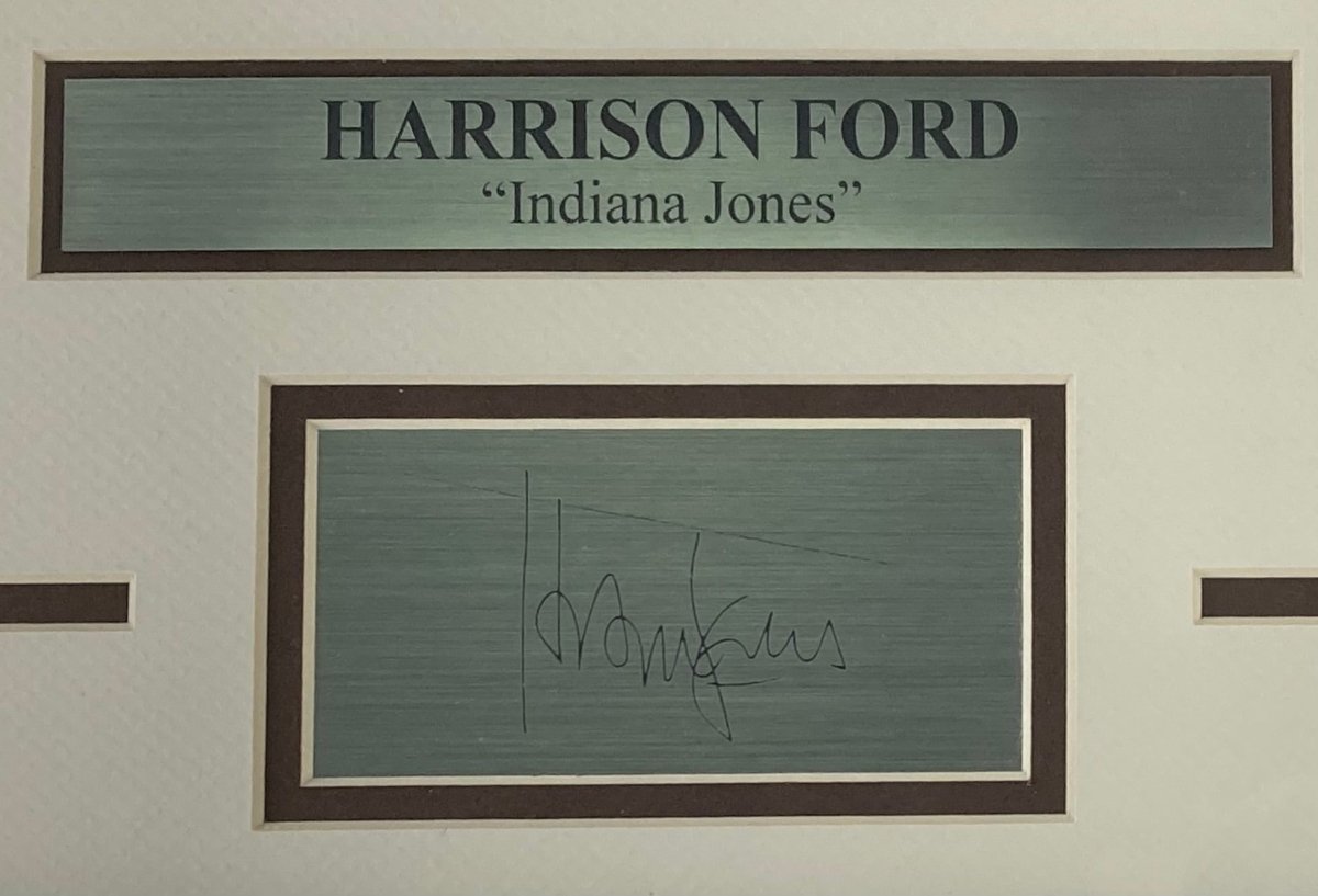 Harrison Ford Framed 8x10 Indiana Jones Photo w/ Laser Engraved Signature - Sports Integrity