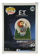 ET Cast (4) Signed ET Jumbo Funko Pop #1259 Henry Thomas De Merritt & More JSA