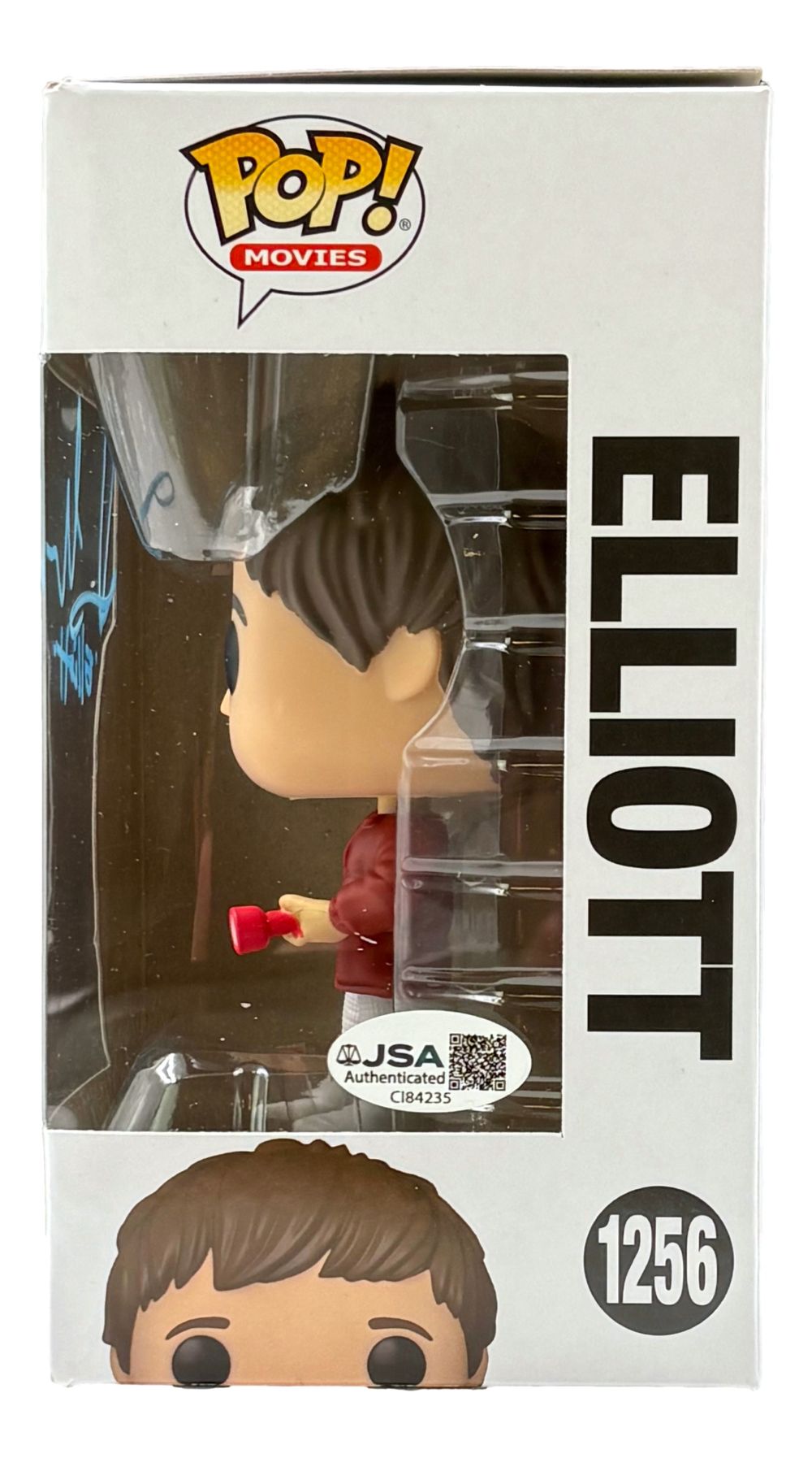 Henry Thomas Signed ET Funko Pop #1256 JSA
