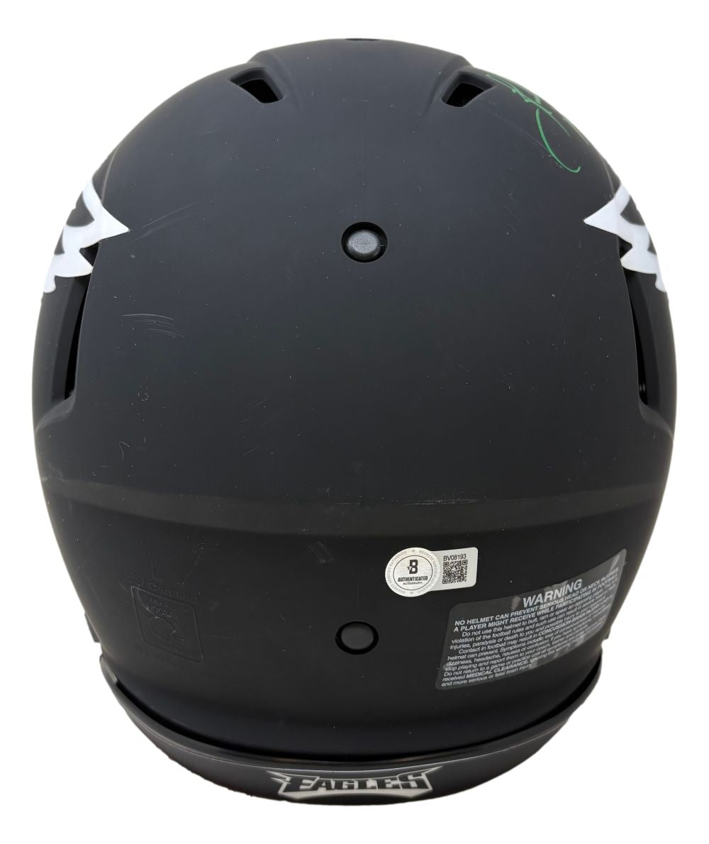 Herschel Walker Signed Philadelphia Eagles FS Eclipse Authentic Speed Helmet BAS
