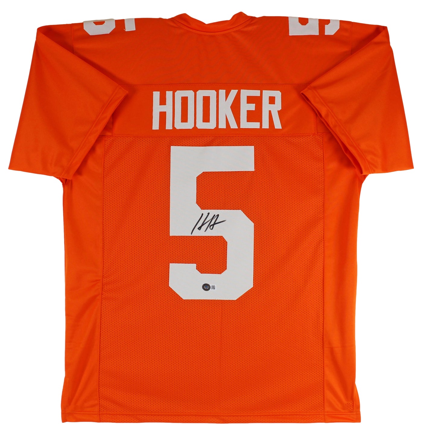 Tennessee Hendon Hooker Authentic Signed Orange Pro Style Jersey BAS Witnessed