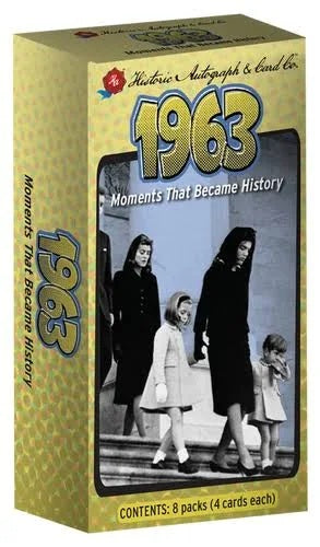 FACTORY SEALED 2026 Historic Autographs 1963 Moments Became History Hobby Box