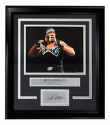 Hulk Hogan Framed 8x10 WWE NWO Photo w/ Laser Engraved Signature