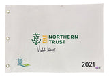 Viktor Hovland Signed 2021 The Northern Trust Golf Flag BAS