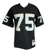 Howie Long Signed Oakland Raiders Mitchell & Ness NFL Legacy Jersey BAS