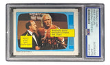 Hulk Hogan Signed 1985 Topps #57 WWF WWE Rookie Card PSA