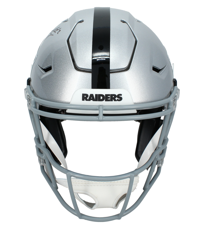 Ashton Jeanty Autographed Las Vegas Raiders Speedflex Authentic Helmet Beckett Witnessed