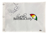 Ian Poulter Signed Arnold Palmer Bay Hill Club Golf Flag BAS