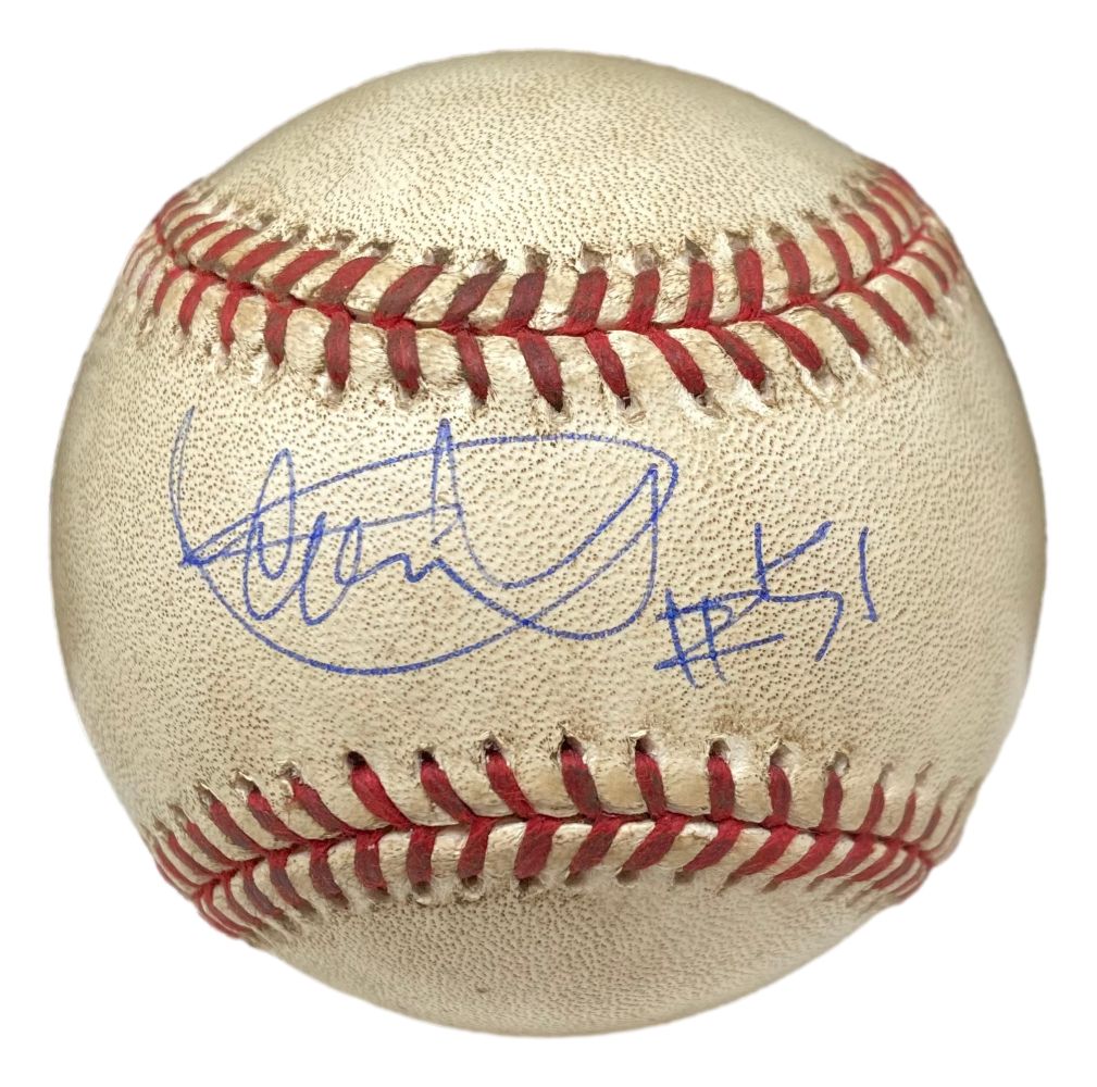 Ichiro Suzuki Mariners Signed Game Used Official MLB Baseball PSA/DNA AP43647