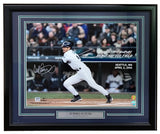 Ichiro Suzuki Signed Framed 16x20 Seattle Mariners MLB Debut Photo Ichiro COA