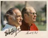 Gerald R. Ford & Bob Hope Authentic Signed 8x10 Photo Autographed JSA #U66558
