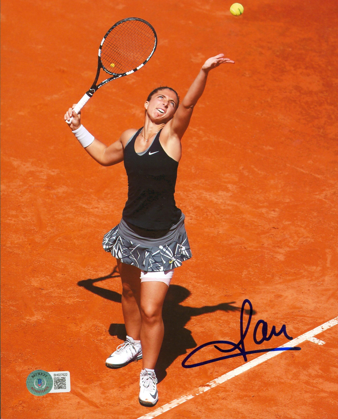 Sara Errani Authentic Signed 8x10 Photo Autographed BAS #BH027622