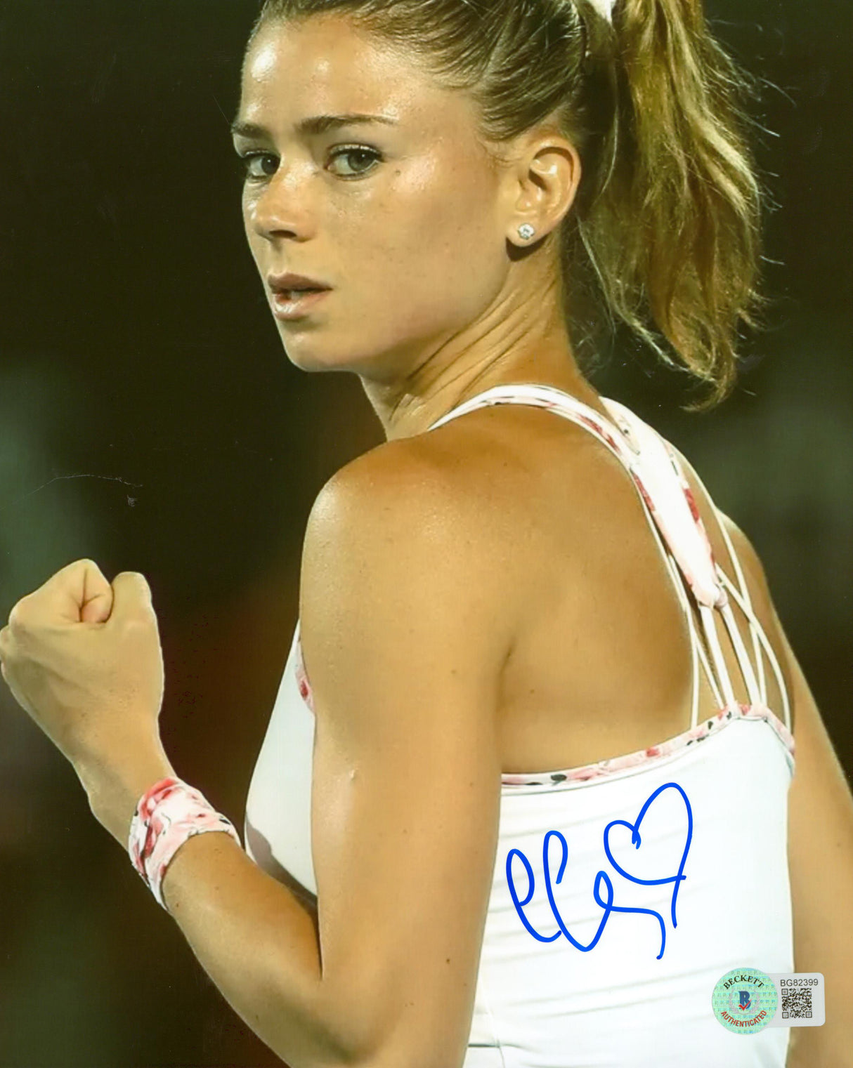 Camila Giorgi Authentic Signed 8x10 Photo Autographed BAS #BG82399