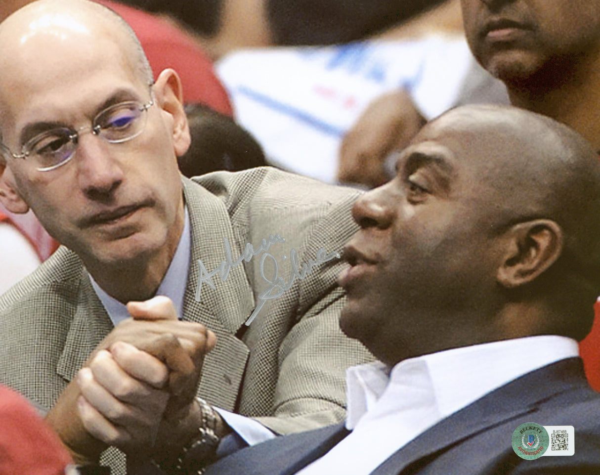Adam Silver Authentic Signed 8x10 Photo Autographed BAS #BJ67468