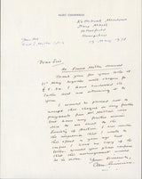 Alec Guinness Star Wars Authentic Signed 1978 Handwritten Letter BAS #AA06581