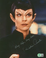 Robin Curtis Star Trek The Next Generation Signed 8x10 Photo BAS #BA74126