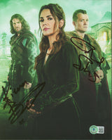 Kieran Bew & Ed Speleers Beowulf Signed 8x10 Photo Autographed BAS #BA75472