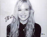 Elle Fanning Maleficent Authentic Signed 8x10 Photo Autographed BAS #X71606