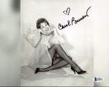 Carol Burnett Authentic Signed 8x10 Black & White Photo Autographed BAS #Z99512