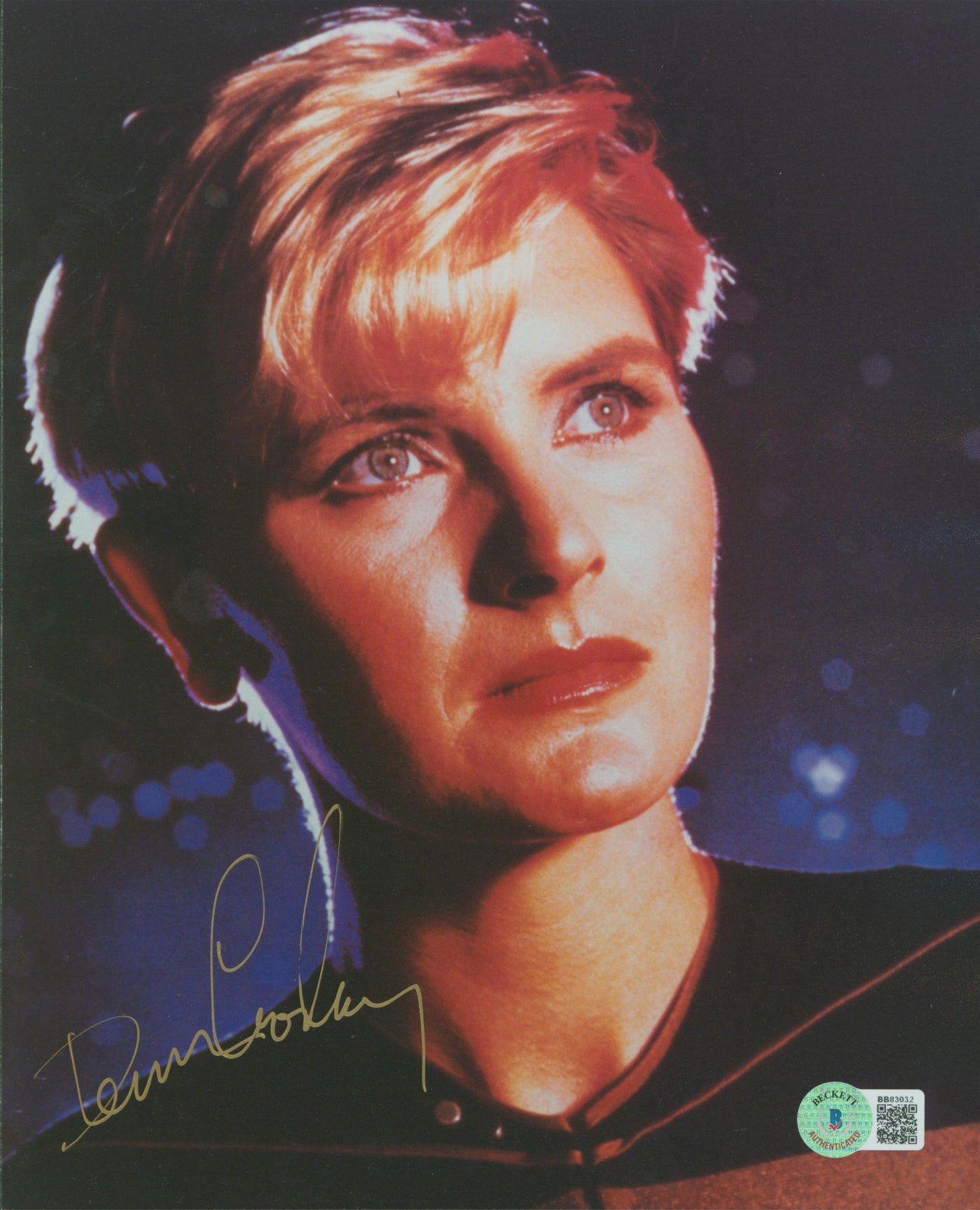 Denise Crosby Star Trek The Next Generation Signed 8x10 Photo BAS #BB83032