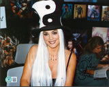 Julie Strain Heavy Metal Authentic Signed 8x10 Sexy Photo Deceased BAS #BB83089