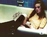 Elle Fanning Super 8 Authentic Signed 8x10 Photo Autographed BAS #B03644