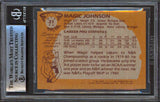 Lakers Magic Johnson Authentic Signed 1981 Topps #21 Card BAS Slabbed #12847468