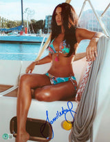 Jamillette Gaxiola Miss Earth Pageant Authentic Signed 11x14 Photo BAS #BA75110