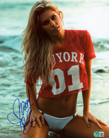 Chrissy Blair Authentic Signed 11x14 Sexy Photo Autographed BAS #BA75163