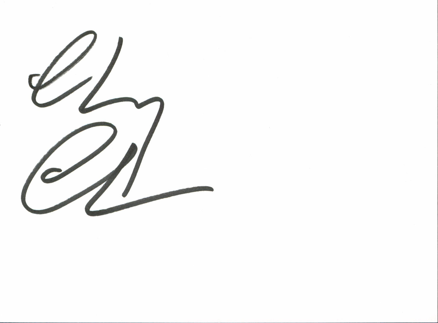 Chevy Chase Christmas Vacation Authentic Signed Collage Greeting Card BAS Wit