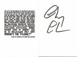 Chevy Chase Christmas Vacation Authentic Signed Quote Greeting Card BAS Witness