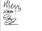 Chevy Chase Christmas Vacation "Merry Xmas!" Signed Greeting Card BAS Witnessed