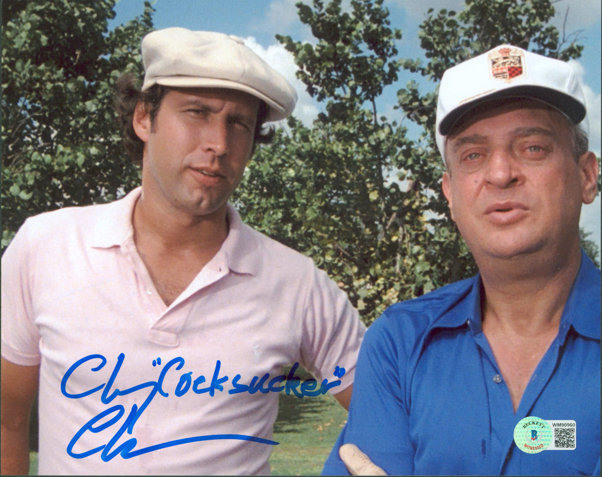 Chevy Chase Caddyshack "C***sucker" Authentic Signed 8x10 Photo BAS Wit #WM90960