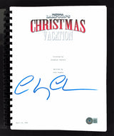 Chevy Chase Christmas Vacation Authentic Signed Movie Script BAS Witnessed