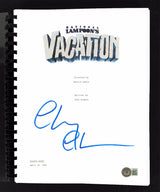 Chevy Chase Vacation Authentic Signed Movie Script Autographed BAS Witnessed