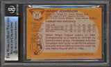 Lakers Magic Johnson Authentic Signed 1981-82 Topps #21 Card BAS Slabbed