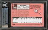 Giants Heliot Ramos Signed 2018 Topps Heritage Minors #135 Card BAS Slabbed