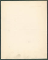 Woodrow Wilson Authentic Signed 7x8.8 Letter Dated April 21, 1913 BAS #AB14534