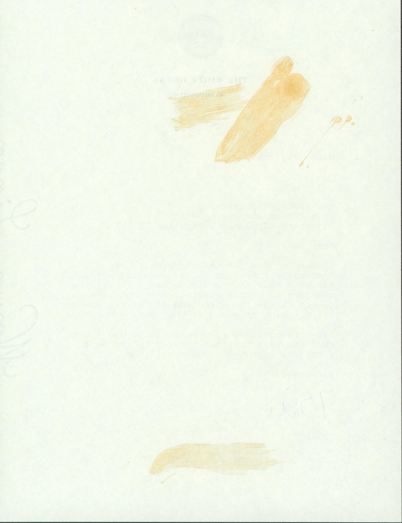 Bill Clinton Signed 6.75x9 1993 Typed Letter On WH Letterhead BAS #AB14597