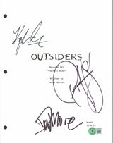 Outsiders (3) Hurst, Gallner & Morse Authentic Signed Script Cover BAS #AB77610