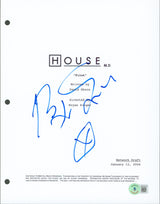 Bryan Singer Authentic Signed 8.5x11 House Script Cover BAS #BF24110