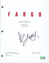 Joey King Fargo Authentic Signed 8.5x11 Fargo Script Cover BAS #BF24115