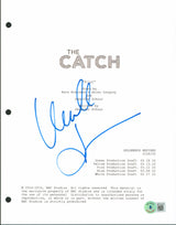 Mireille Enos Authentic Signed 8.5x11 The Catch Script Cover BAS #BF24118
