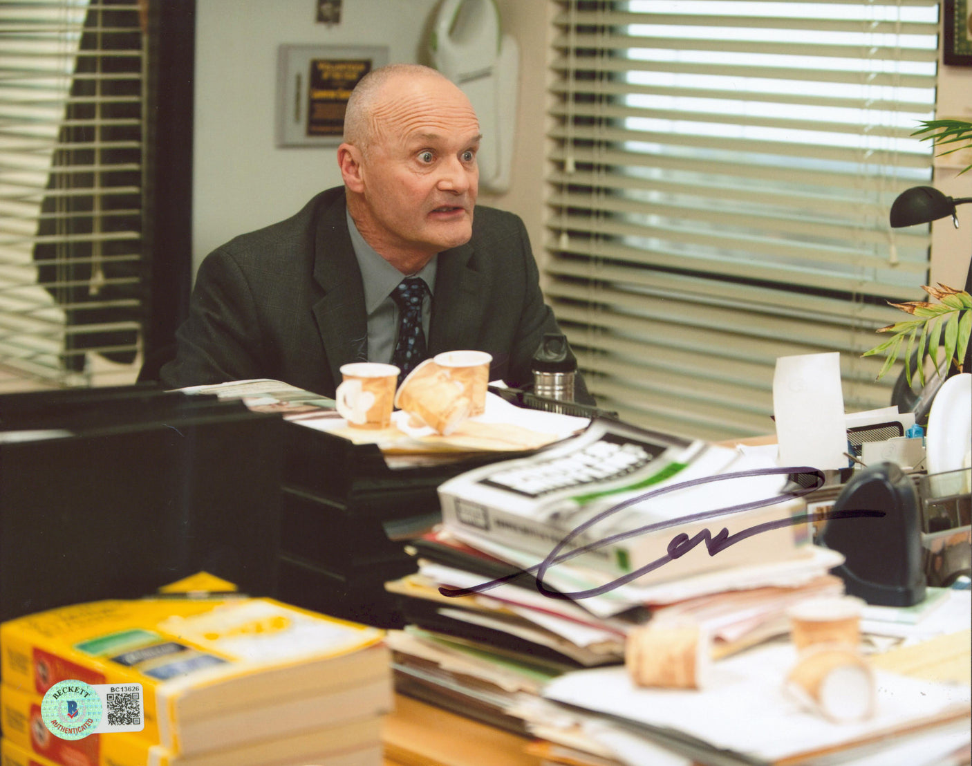 Creed Bratton The Office Authentic Signed 8x10 Photo Autographed BAS #BC13626