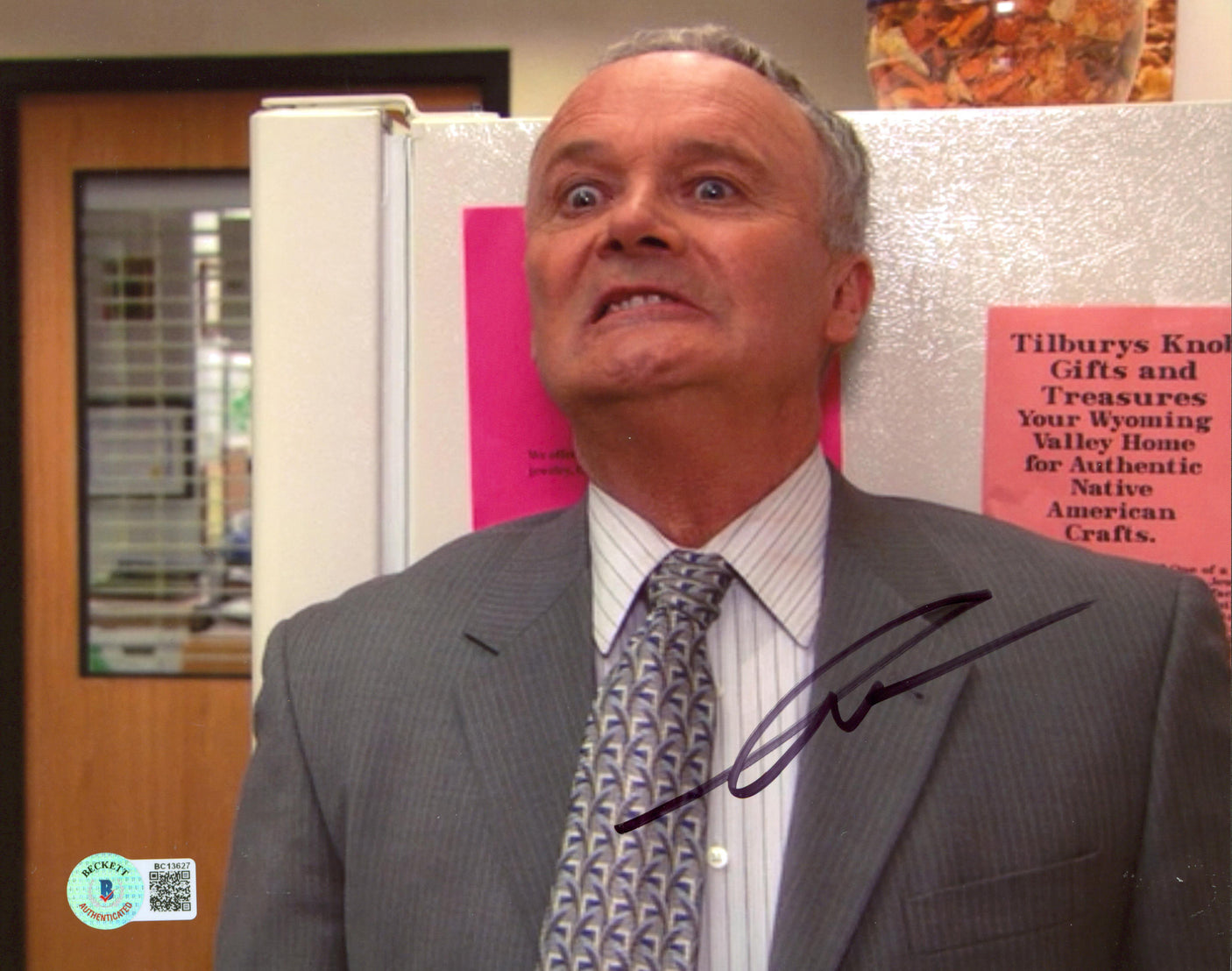 Creed Bratton The Office Authentic Signed 8x10 Photo BAS #BC13627